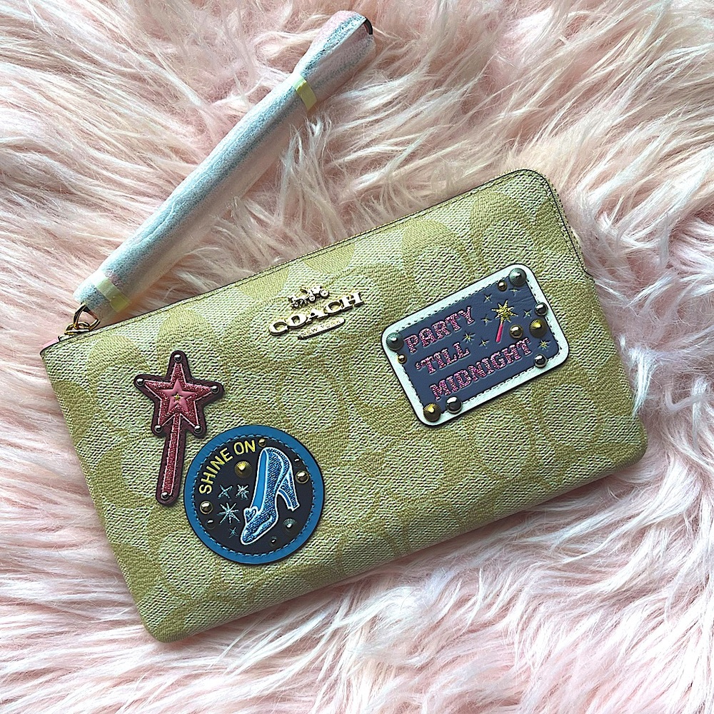 Coach x Disney Cinderella Wristlet